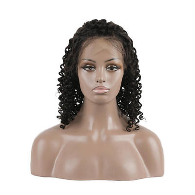 613 Full Lace Natural Looking Wigs Human Hair 360 Lace Size BOB Deep Curl